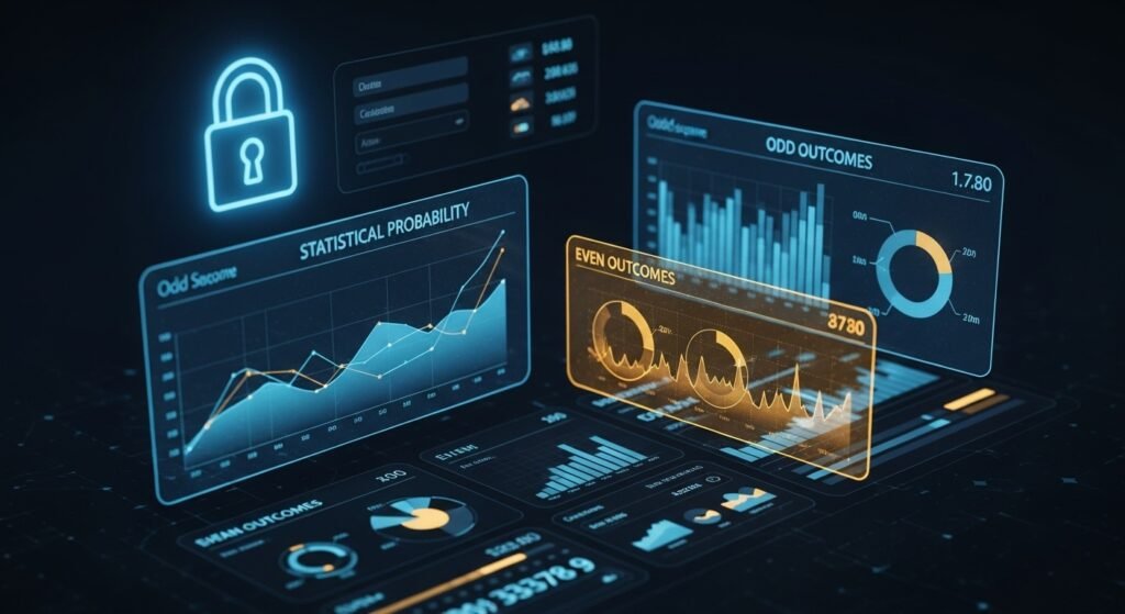 MGM홀짝 게임의 결과값 무결성을 검증하는 실시간 분석 화면